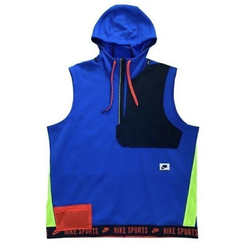 Nike Therma‎ NSP Sleeveless zip T-Shirt vest L BNWT Mens